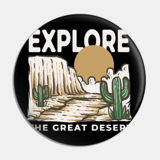 Explore - The Great Outdoor Pin