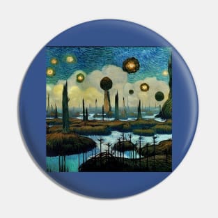 Starry Night in Kashyyyk Pin