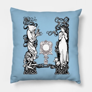 Witch and princess Pillow