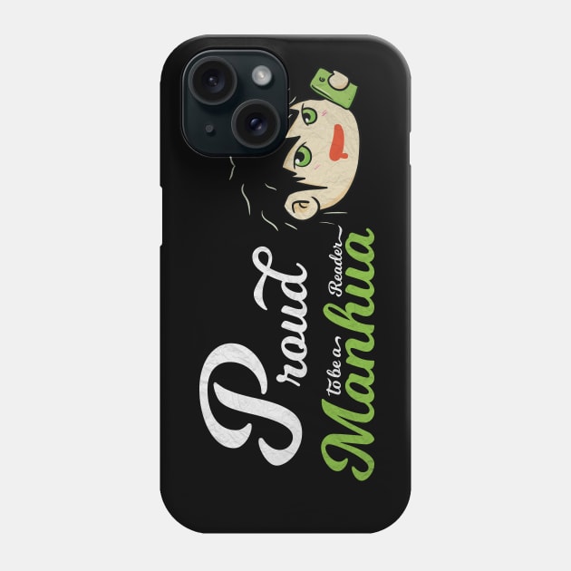 Trendy Vintage Proud To Be A Manhwa Reader Phone Case by Kidrock96