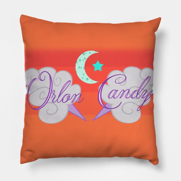 Orlon Candy Pillow by DeepCut