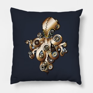 steampunk octopussy Pillow