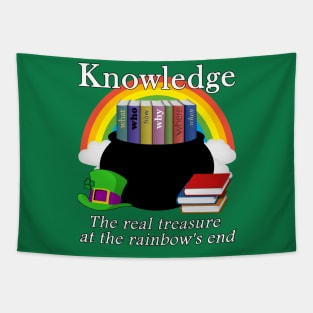 Saint Patrick's Day Teacher Knowledge Is Treasure Tapestry