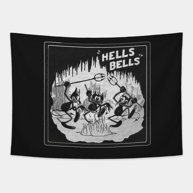 Hells Bells Tapestry by cannibaljp