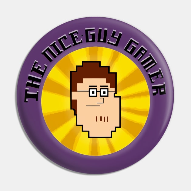 TD Sam - The Nice-Guy Gamer Pin by CourtR