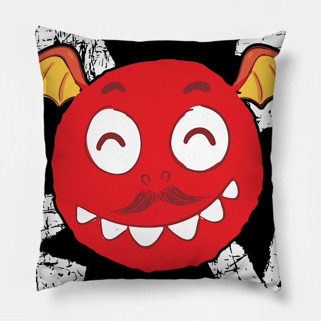 Cute Monster Pillow by Insomnia_Project