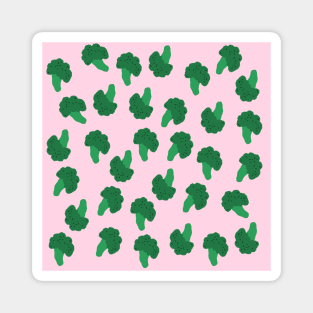 Cute Broccoli Pattern Magnet