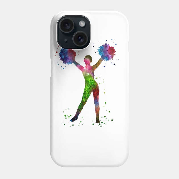 Cheerleader Phone Case by RosaliArt