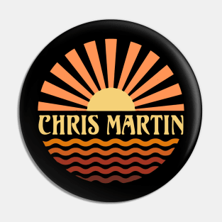 Graphic Circles Chris Name Lovely Styles Vintage 70s 80s 90s Pin