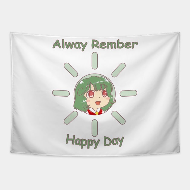 alway rember happy day Tapestry by the-Bebop