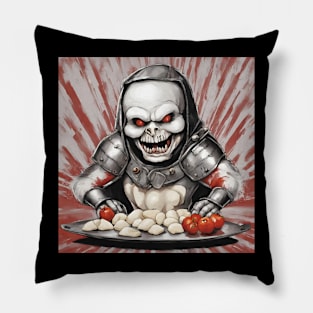 HEAVY METAL Mozzarella Cheese Art Pillow