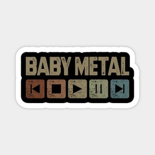 Baby Metal Control Button Magnet