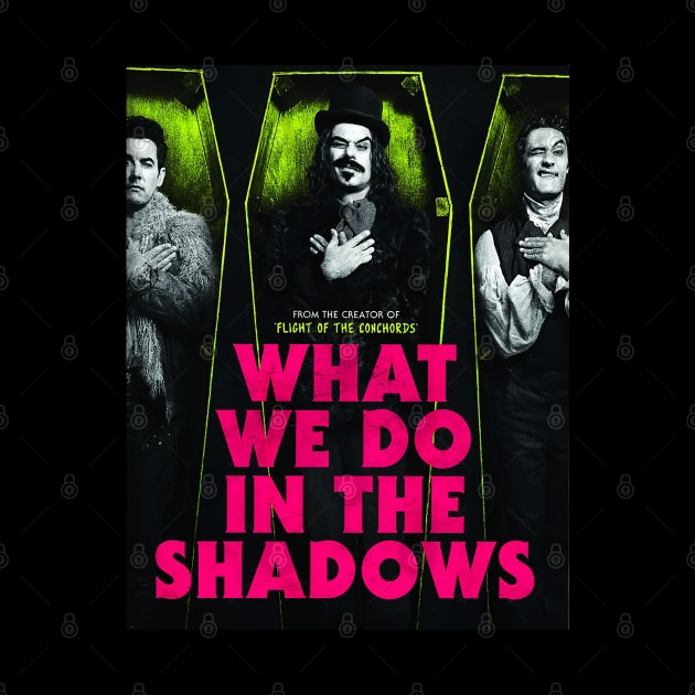 What We Do In The Shadows Flight of the Conchords by mynamekian