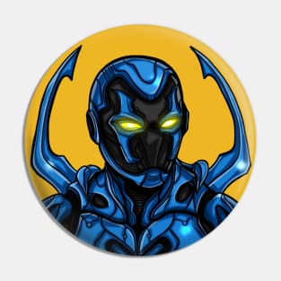 Blue Beetle Pin