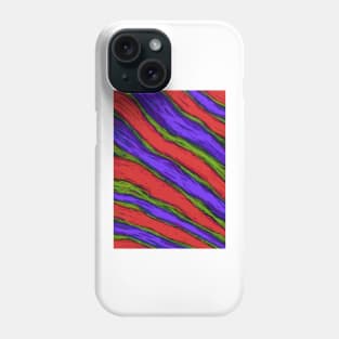 Diagonal striper Phone Case