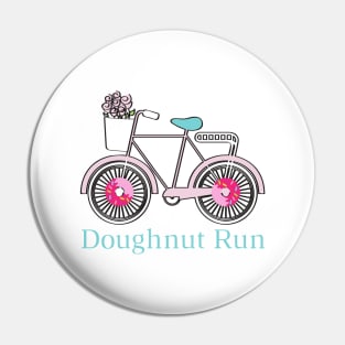 Doughnut Run Bicycle Donuts Pin