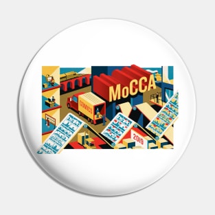 MoCCA Fest 2019 Coin-Op Tote Bag Pin