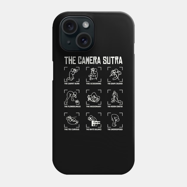 The Camera Sutra Funny Photographer Phone Case by TheDesignDepot