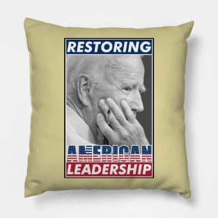 Restoring American Leadership, Joe Biden Kamala Harris Election 2020, Are We Great Again Yet? Pillow