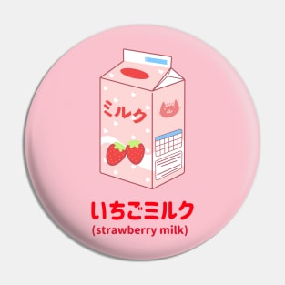 Japanese Strawberry Milk Pin