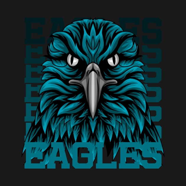 philadelphia eagles by SHINIGAMII