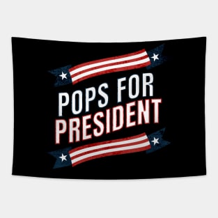 Pops For President Tapestry