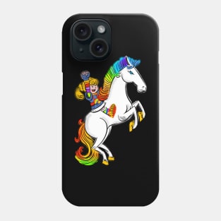 Brite Fight with Little Horse Rainbow Phone Case