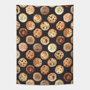 Dark Cookies Tapestry