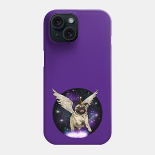 Pugicorn Pugasus in Space! Phone Case