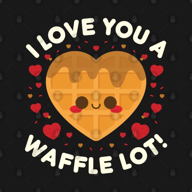 I Love You A Waffle Lot by Meggie Nic