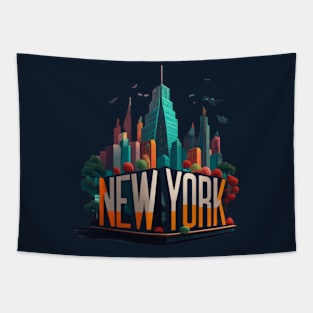 new york city Tapestry