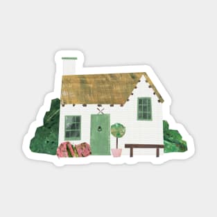 Quaint cottage Magnet