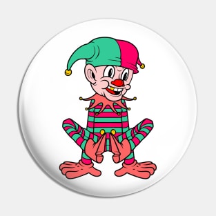 funy clown Pin