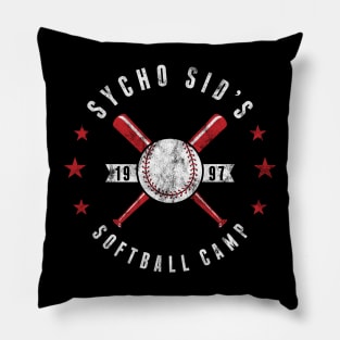 Sycho Sid Softball Camp Pillow