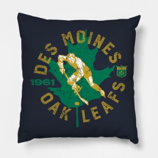 Des Moines Oak Leaves Pillow