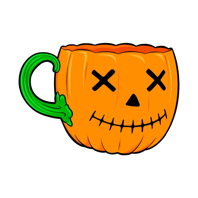 Halloween Coffee Cup by Barnabas