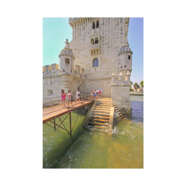 torre de Belém greens. Belém tower by terezadelpilar