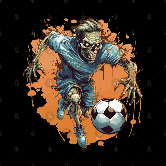 Zombie Football Halloween Design by PaulJus