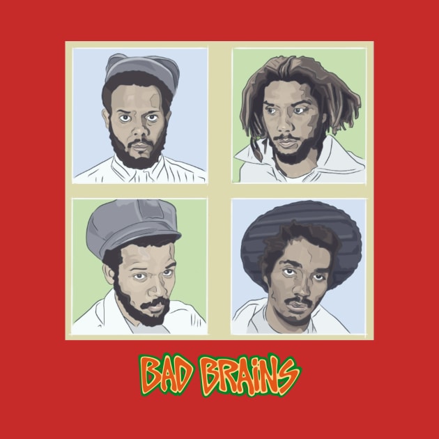 BAD BRAINS TEAM by Kankiku Studio