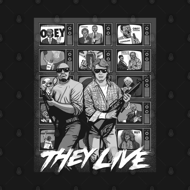 THEY LIVE - john carpenter by hanina