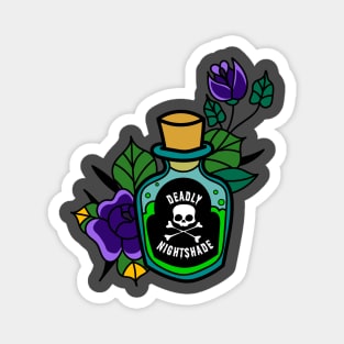 Deadly Nightshade Potion Magnet