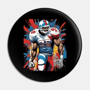 Interception American Football Pin