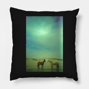 Wild Horses of Cumberland Island Pillow