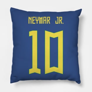 Neymar Jr Brazil Away Jersey 2023 Pillow