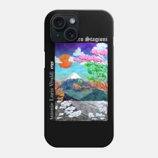 Four Seasons - Black Phone Case