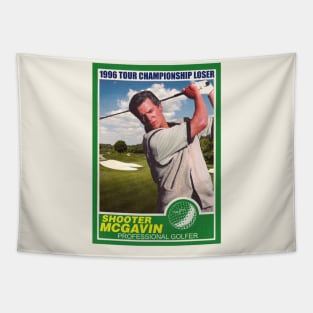 Shooter McGavin Retro 1996 Tour Championship Trading Card Tapestry