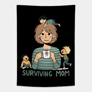 Super Mom's Everyday Adventure Tapestry