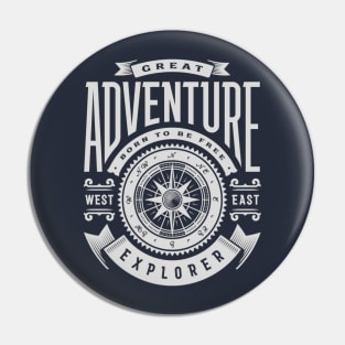 Great adventure Pin