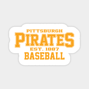 Pirates Pittsburgh Baseball Magnet