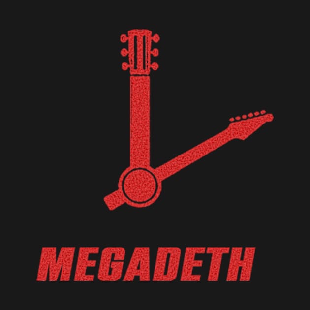 vintage megadeth band by setupid kupid